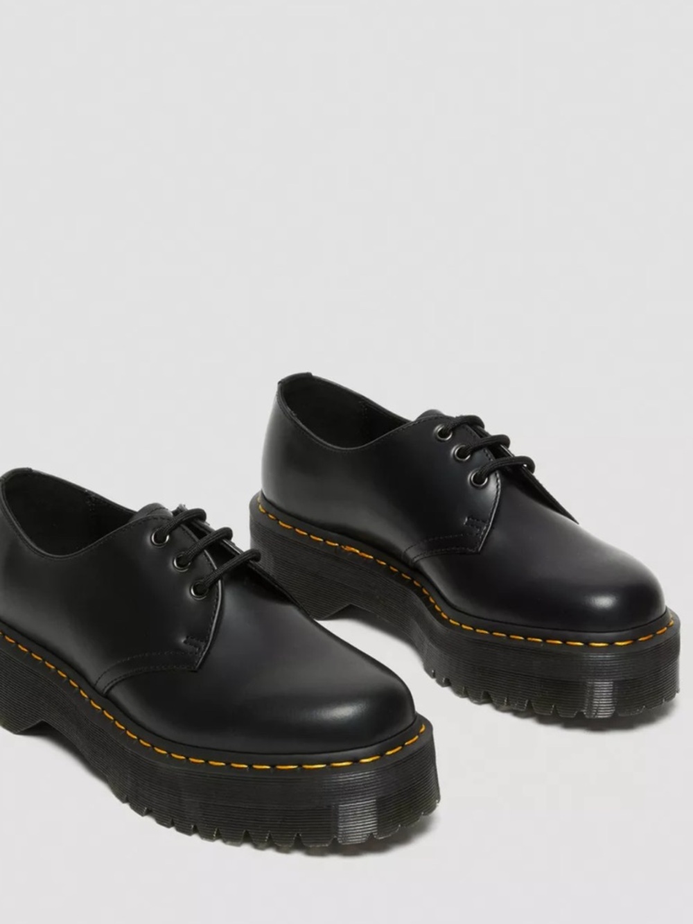 Doc martens leather platform size 8 lightly worn
